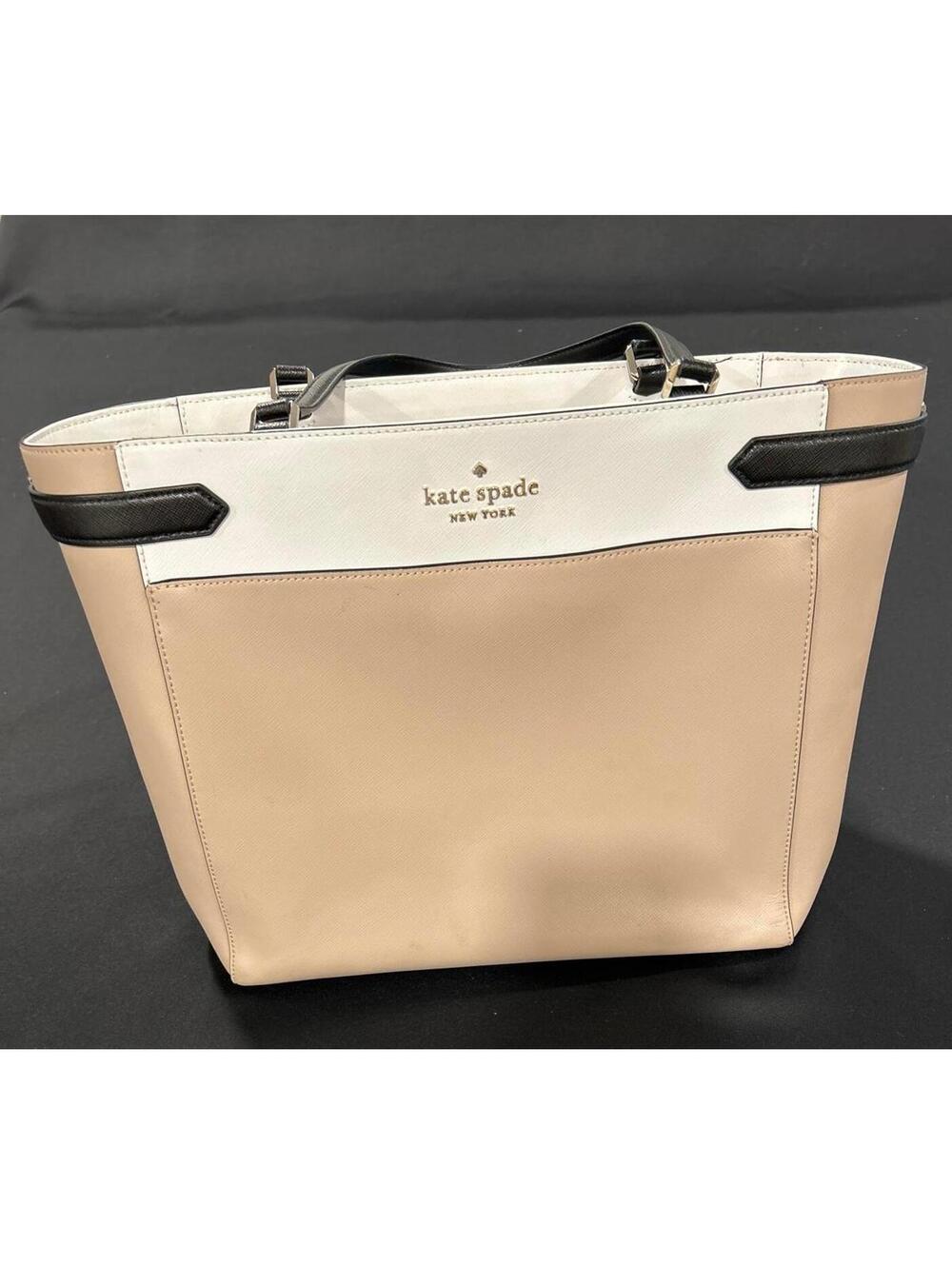 Kate Spade Staci Leather Colorblock Large Laptop Tote